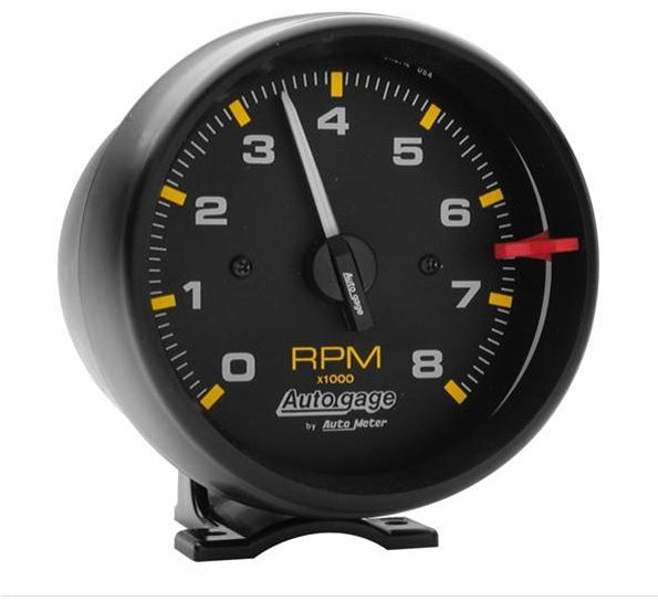 Tach 3-3/4 8000RPM black - ATM-2300