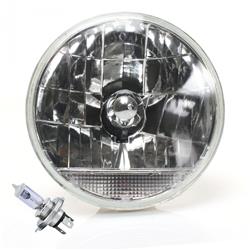Headlights 7" H4 w/ Clear Turn Signal - AUL-19529
