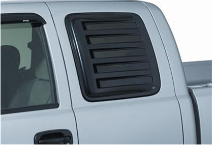 Side window louvered black - AVS97226