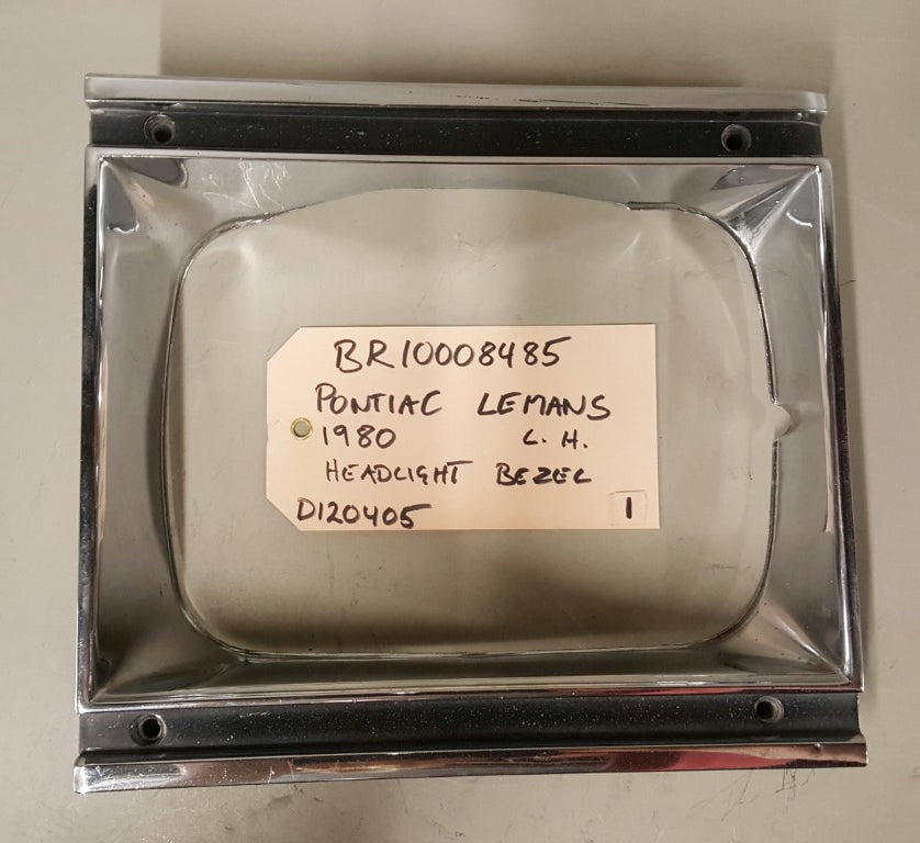 1980 Pontiac LeMans Headlight Bezel LH - BR10008485