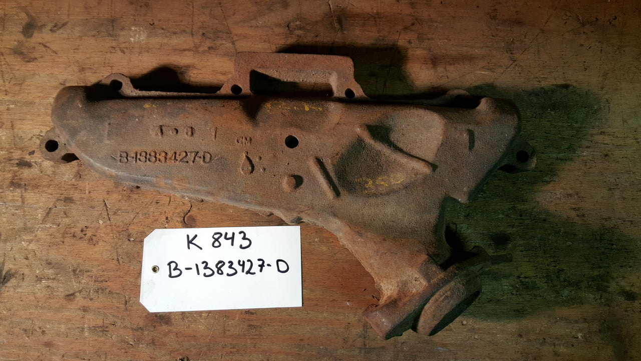 1968-69 Buick/Jeep 350 Exhaust manifold LH - BR1383427