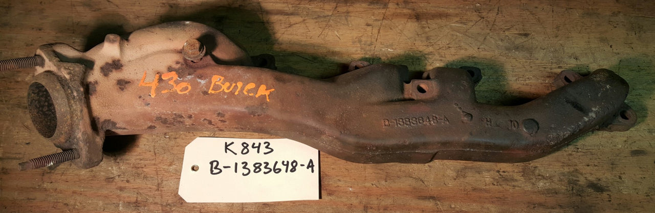 1968 Buick 400/430 Exhaust manifold RH - BR1383648