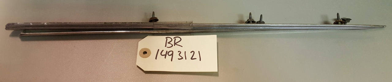 1969-70 Cadillac Coupe DeVille Front Fender Trim - BR1493121