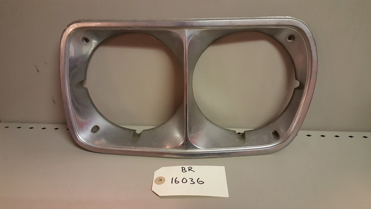 1973-76 Ford Torino Headlamp bezel LH - BR16036