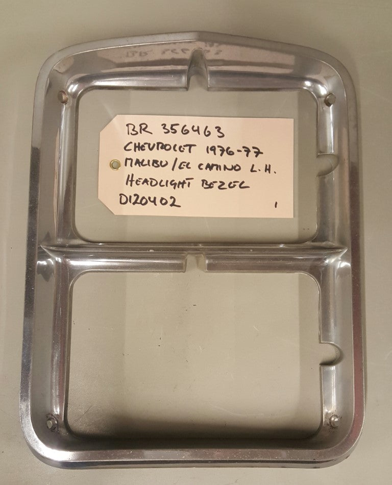 1976-77 Chevrolet Malibu/El Camino LH - BR356463