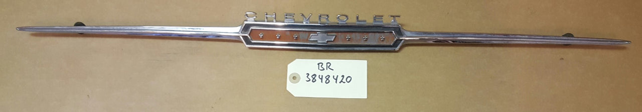 1965 Chevy Nova Trunk Lid Emblem - BR3848420
