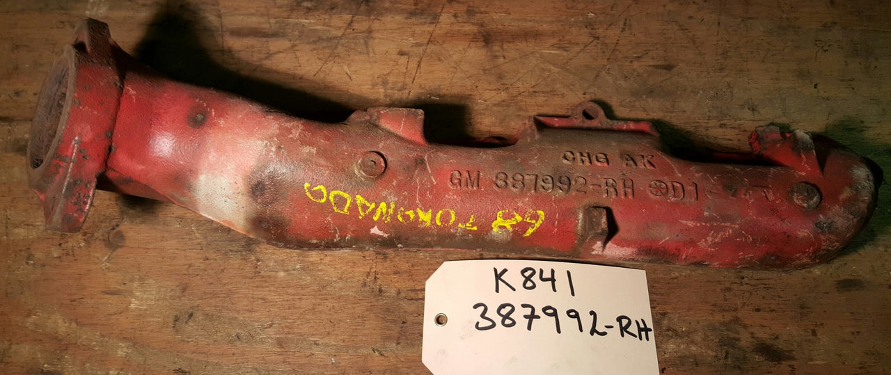 1966 Oldsmobile Toronado Exhaust manifold RH - BR387992