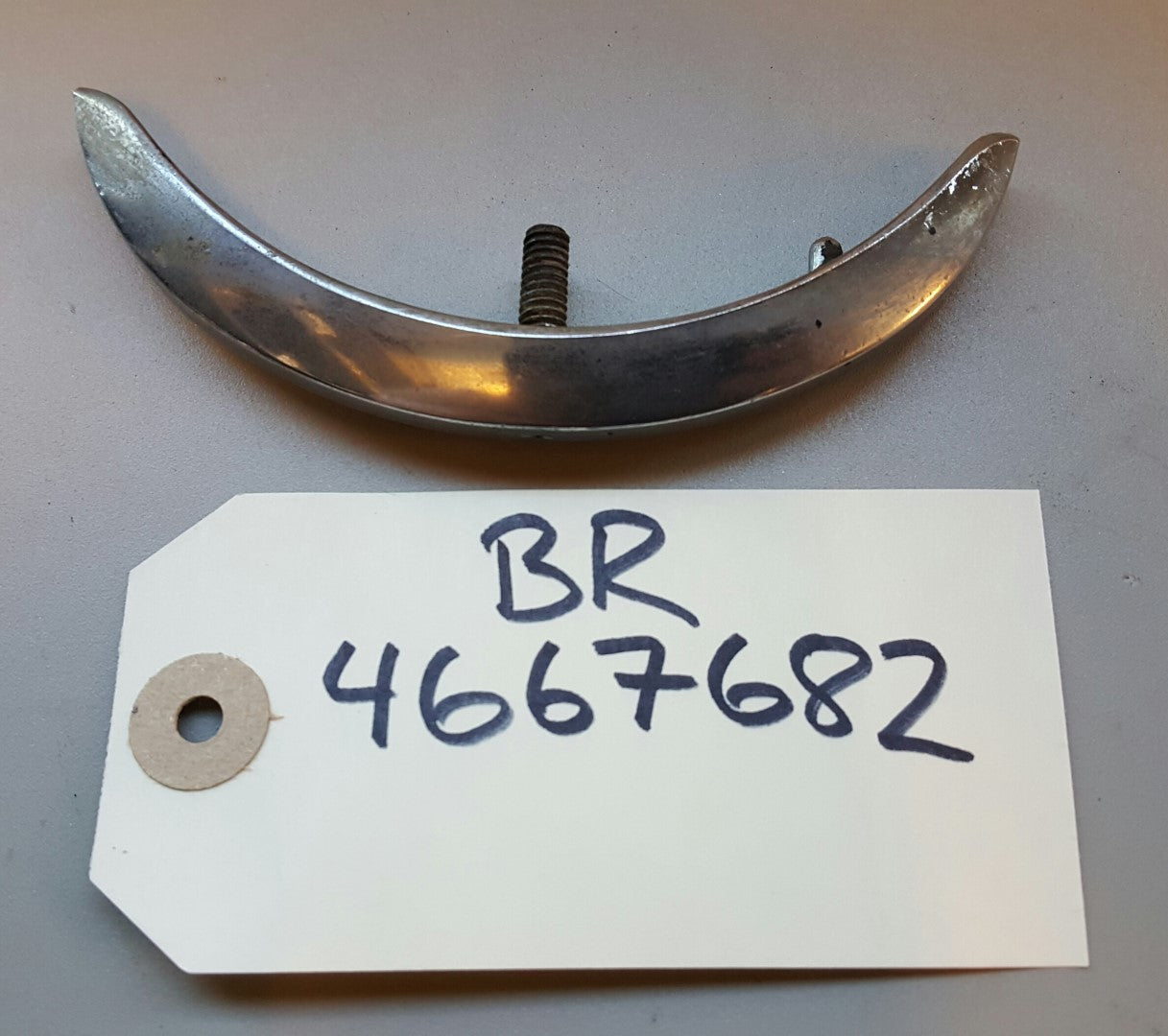 1956 Cadillac Rear Qtr Panel Trim Chrome Emblem - BR4667682