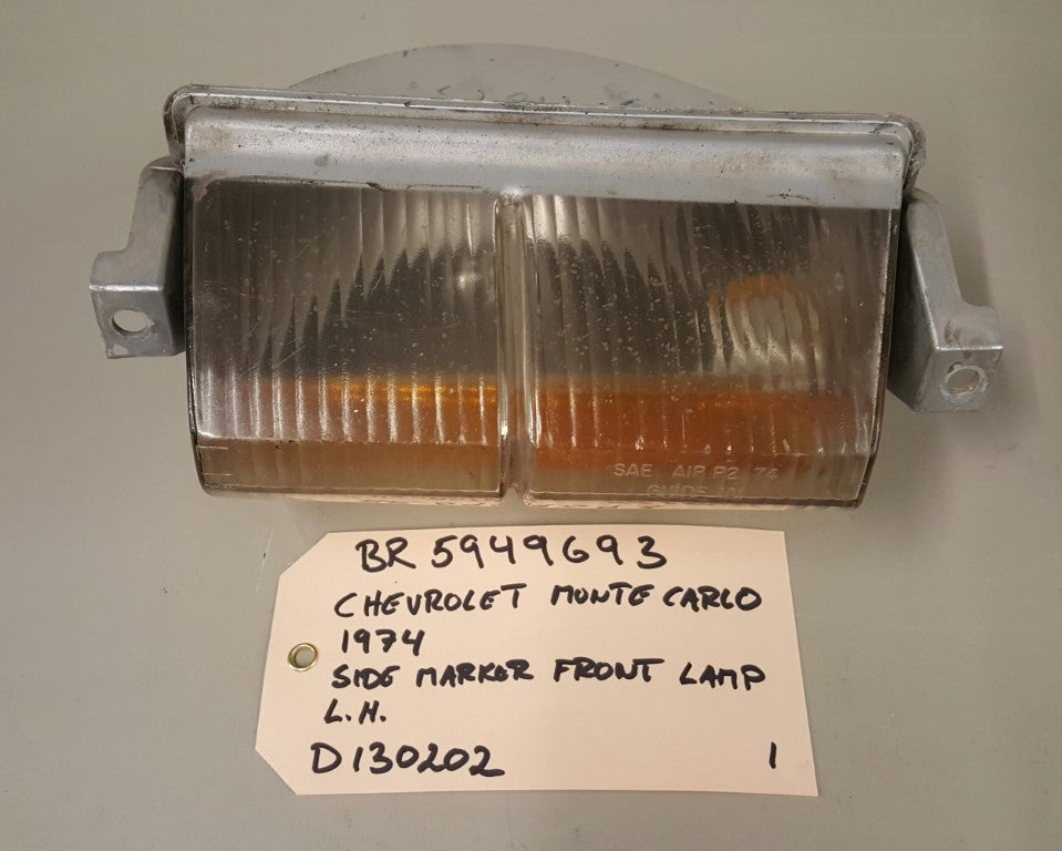 1974 Chev. Monte Carlo Side marker front lamp LH - BR5949693