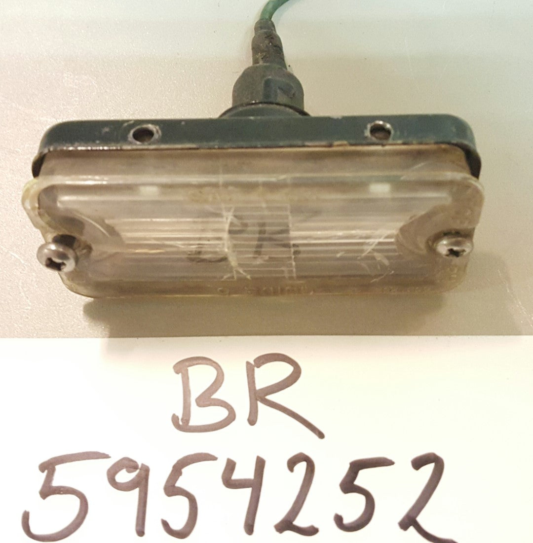 1963 Cadillac LIcense plate lights housing - BR5954252