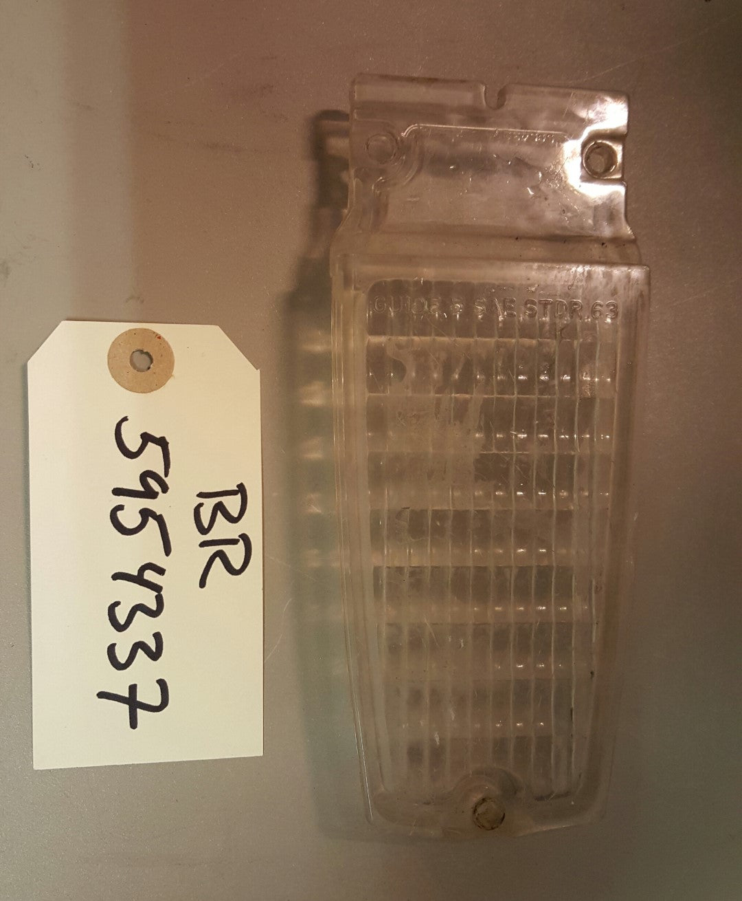 1963 Cadillac Back up lamp lens - BR5954337