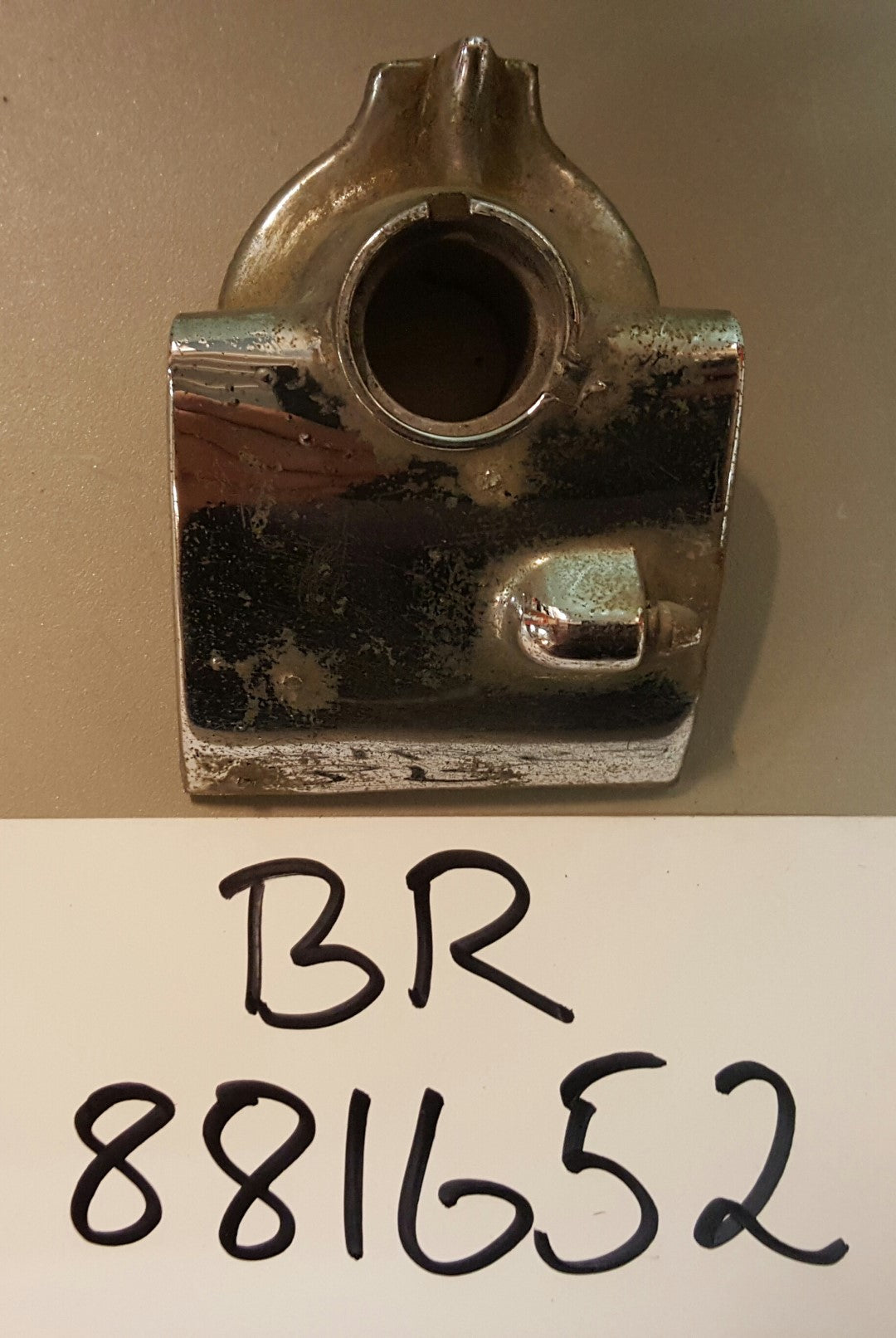 1956 Cadillac Windshield Wiper Escutcheon LH - BR881652