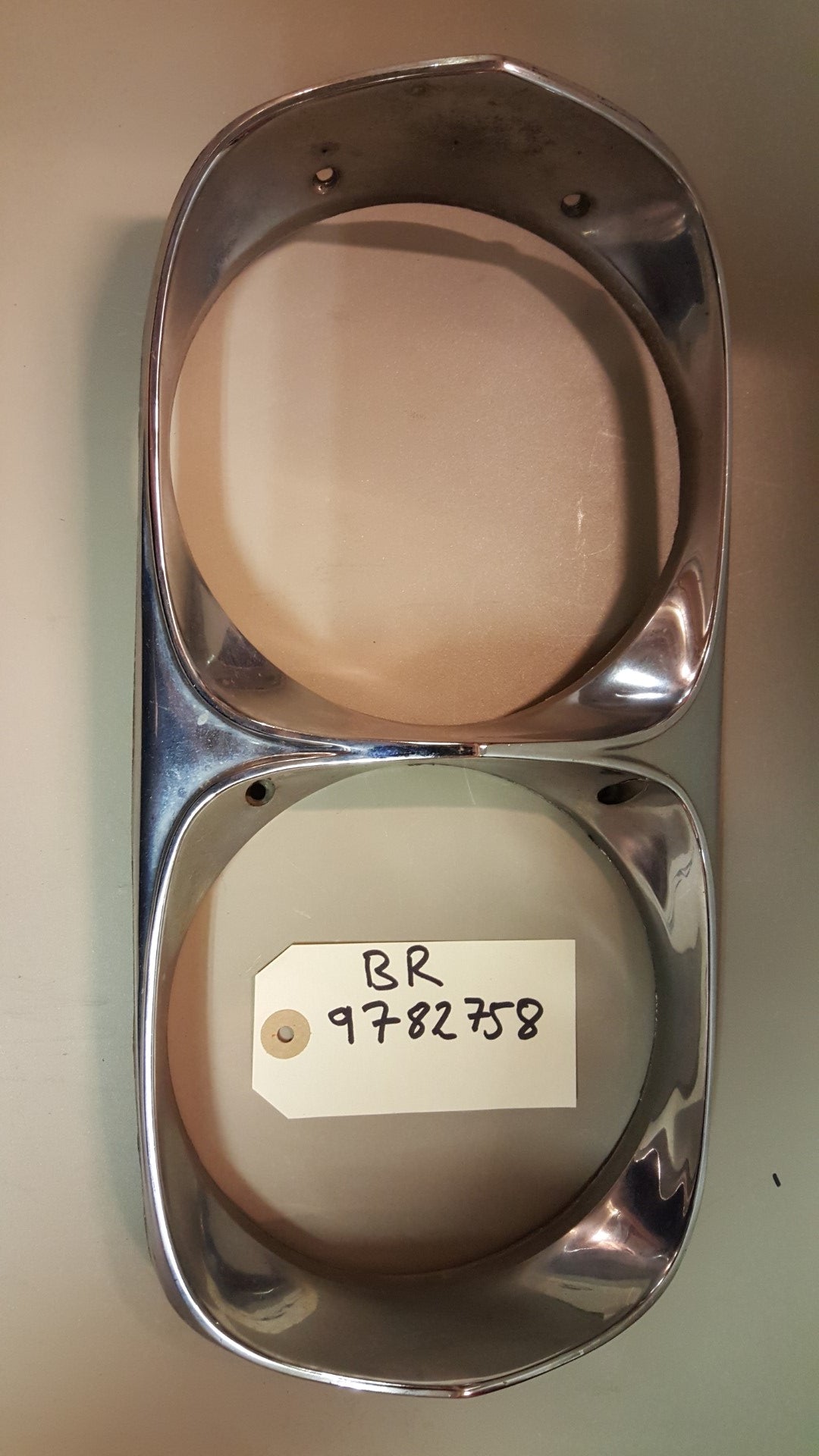 1966 Pontiac Bonneville Headlamp Bezel  - BR9782758