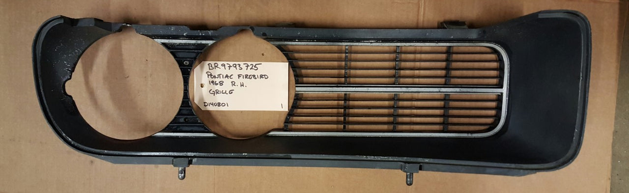 1968 Pontiac Firebird Grille RH - BR9793725