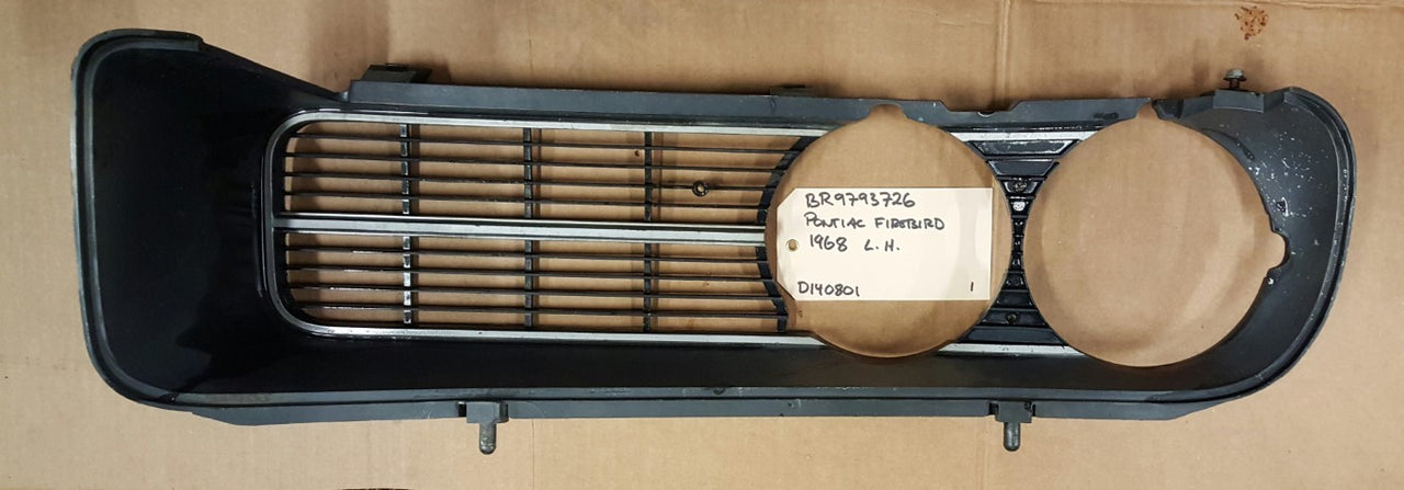 1968 Pontiac Firebird Grill LH - BR9793726