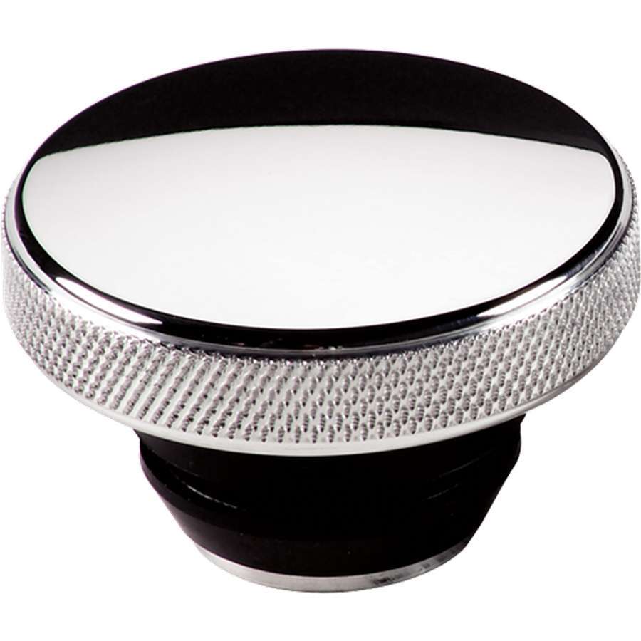 Oil Fill Cap, Round, Polished, Push-In 1-1/4inch - BSP-23120