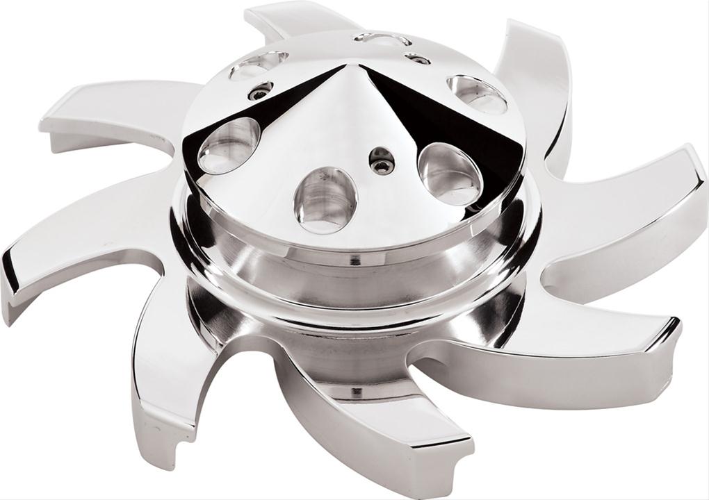 Alternator Pulley, V-Belt, 1-Groove, Polished Alu  - BSP85220