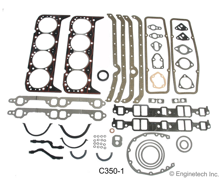 Gasket set Chevy 283/350 60-85   # - C350-1