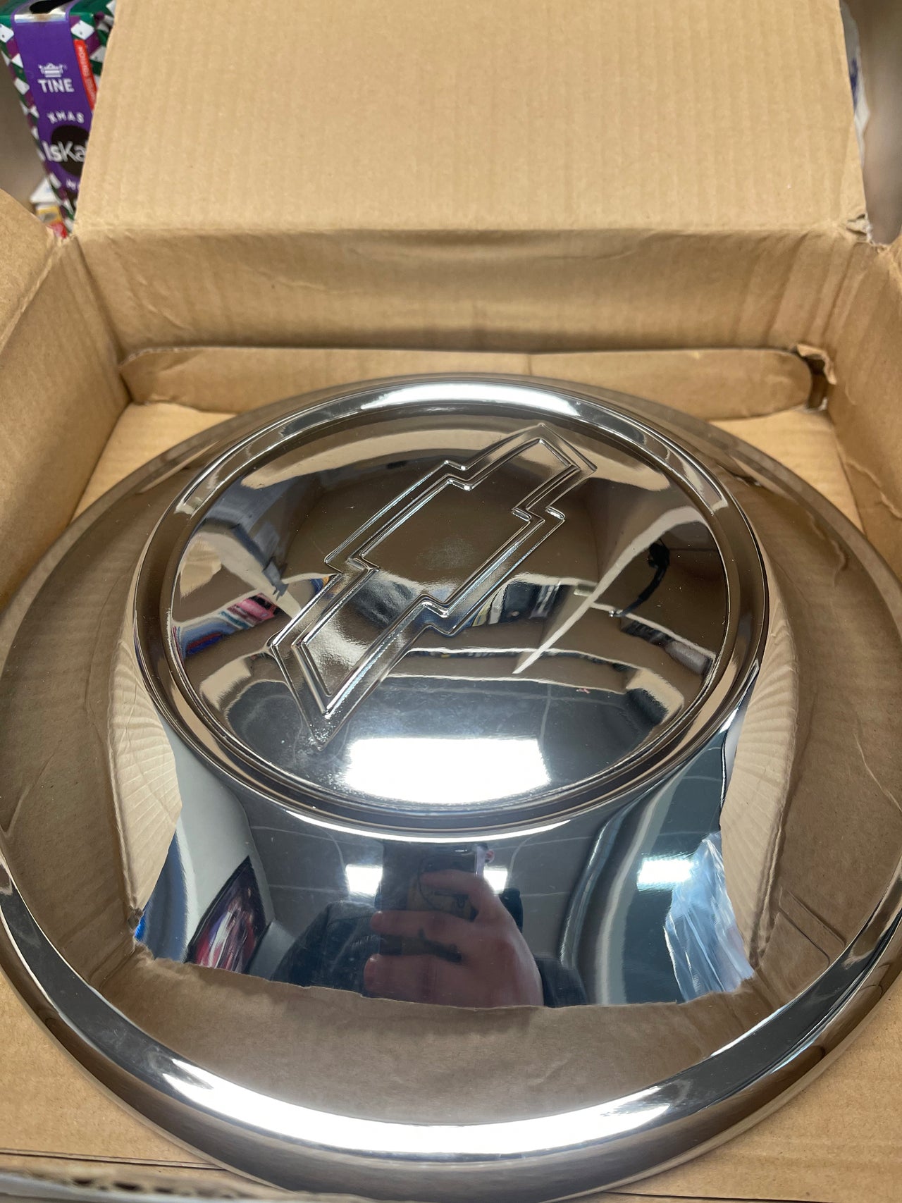 Vintage - Cap - Chevy - OE Steel - CA1041