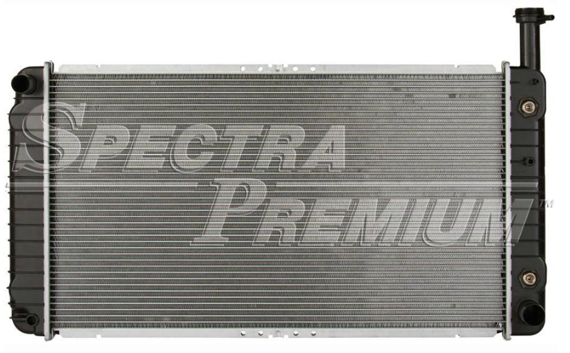 Radiator built w/clamp on outlet hose - COU2712