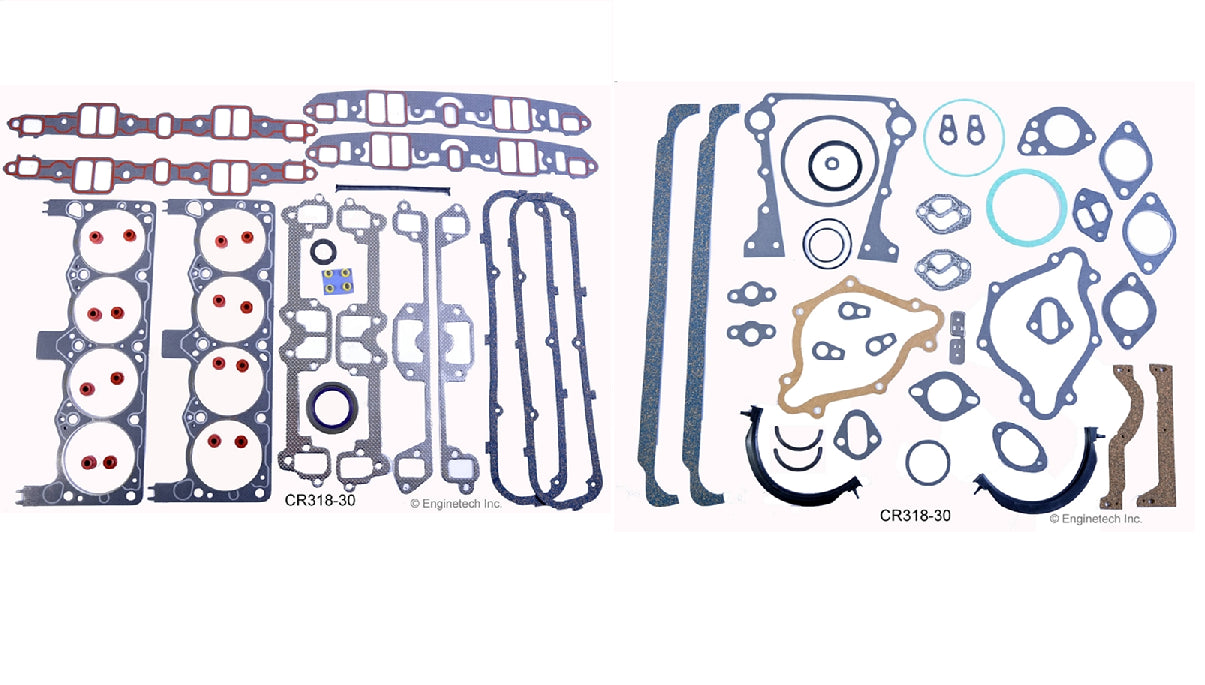Gasket set Dodge 318/360 76-89 # - CR318-30