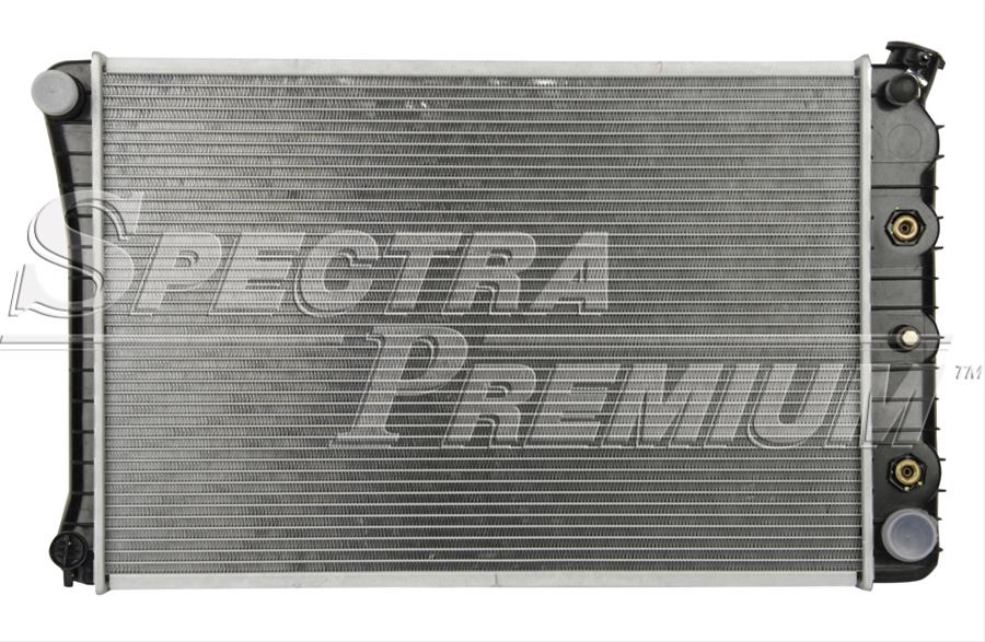 Radiator Core=17.25x28.25x1.25" 1 Row Plastic Tank - CU161