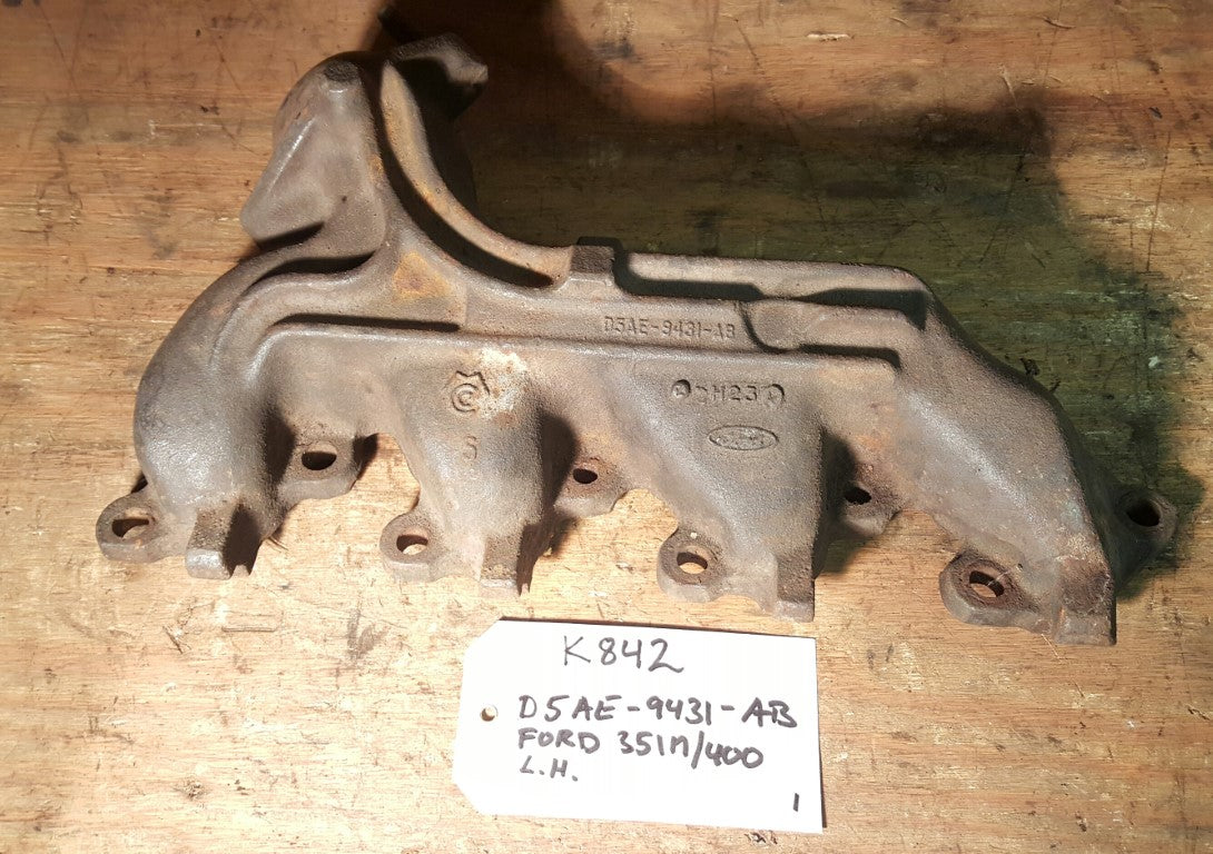 Exhaust manifold Ford 351/400 LH - D5AE-9431-AB
