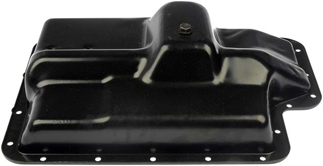 Oil Pan Steel E4OD Trans w/drain plug wo/gasket - DO265-805