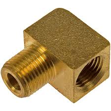 Brass elbow 90° 1/8" FNPT x1/8 MNPT - DO43030
