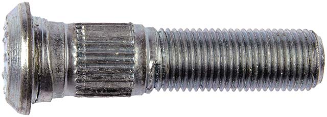 Wheel Stud 9/16-18in x2-17/32in, 0,650in Knurl - DO610-283