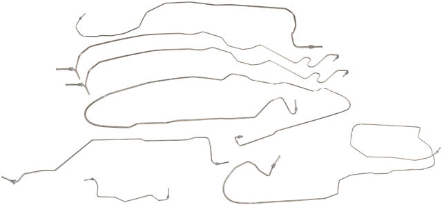 Brake line kit stainless 01-02 Silverado 2500HD - DO919-137