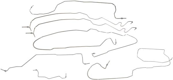Brake line kit 03-06 sub1500/Avalanche1500 SS.stee - DO919-149