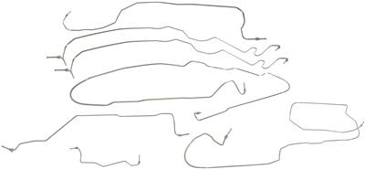 Brake line kit SS.steele 00-02 Tahoe - DO919-152