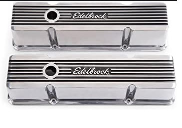 Valve cover Edelbrock Elite II Chevy SB -86 Tall - EB4263