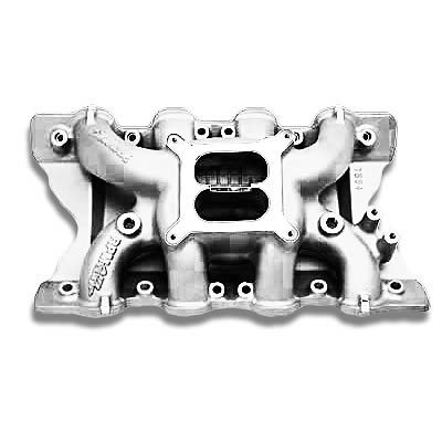 Intake Manifold, Air-Gap 351C, 2V/4V Polished NTO - EB75641