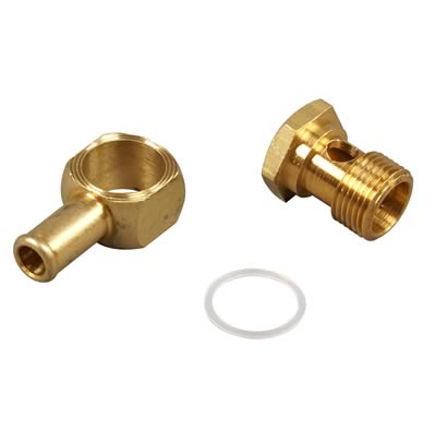 Fitting banjo Edelbrock fuel intake nto. - EB8089