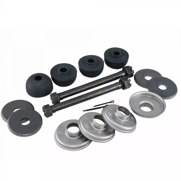 Bolt Kit RR Leaf Spring Rubber Stock Length 63-82 - ECK111385