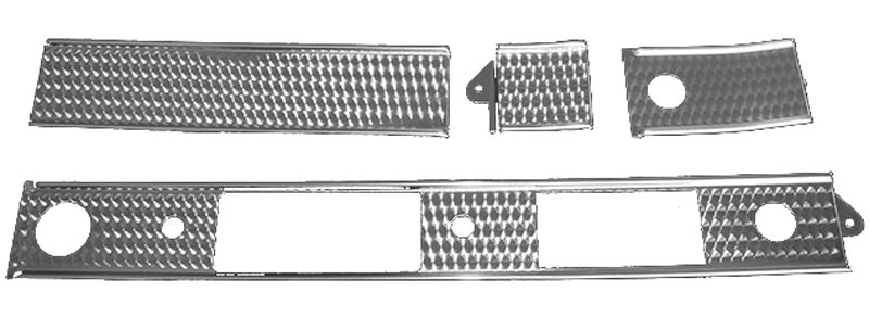 Dash Trim Kit 4pc Alu, 1957 Thunderbird - ECK30228-1