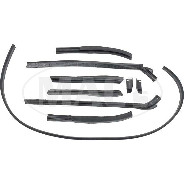 Roofrail kit 9pc 63-64 Ford/Merc. F.size - ECK35408-1