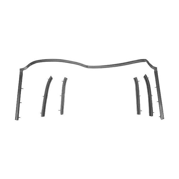 Convertible Roof Rail Seal Set 64-68 Mustang - ECK38951