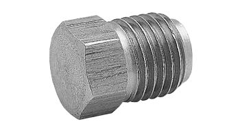 Plug inverted flare brass 5/8-18" Male - EDE120600