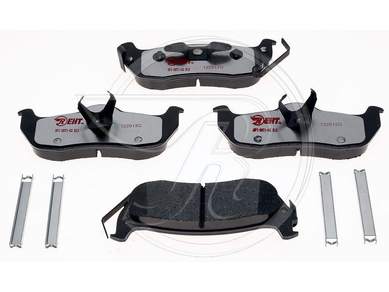 Pads D1041 Jeep Comandr/Gr Cher 04-10 rr w/hardwar - EHT1041H