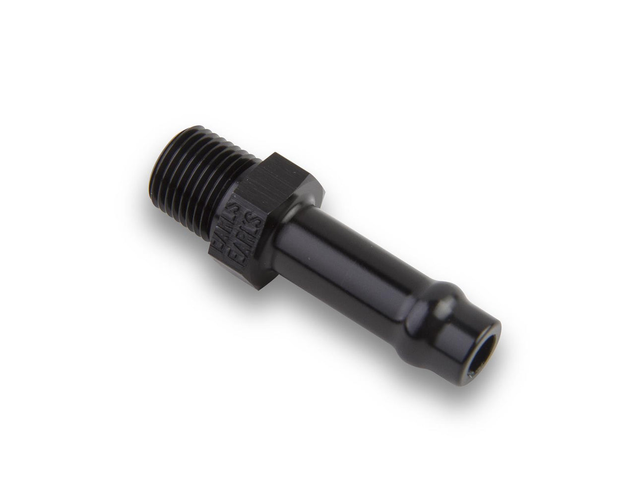 Hose End 1/4" NPT to 3/8" Hose Black Alu - ERL781606