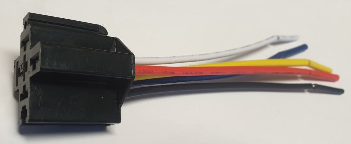 5-pin relay connector with wires 87ACON - ERS-124