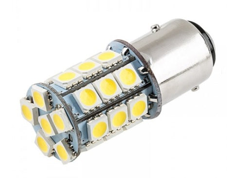 Bulb LED 2-pol klar met.sokkel 21/5w  - EV1157LED