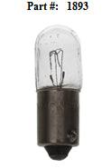 Bulb 12v/4w parklys m/sokkel - EV1893
