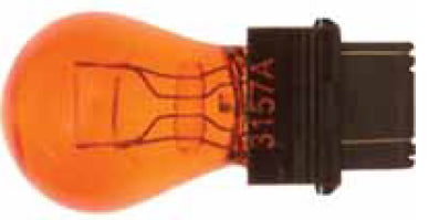 Bulb  29/8w 2 pol pl.sokkel amber - EV3357A