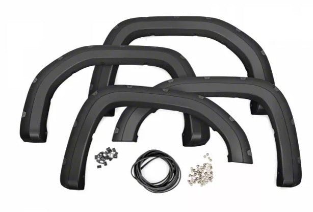 Fender flare Rough Country 2inch Pocket style 19-26 GMC Sierra - F-C11950A