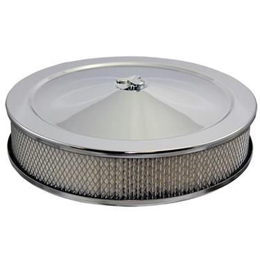 Chrome Air Clean Kit 14 X 2,75in W/nutand stud - FX4300