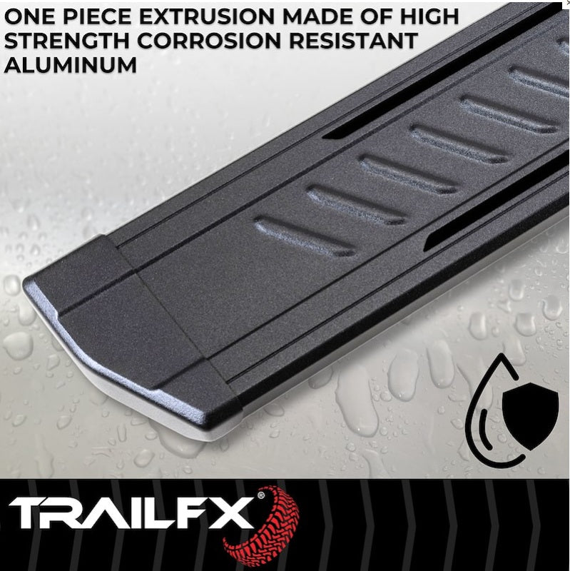 Running boards alu black 6,5inc 19-26 Silverado - FXAL6004B
